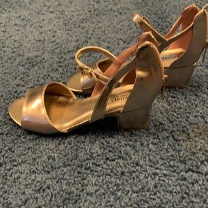 Michael Kohl’s Gold Sandals